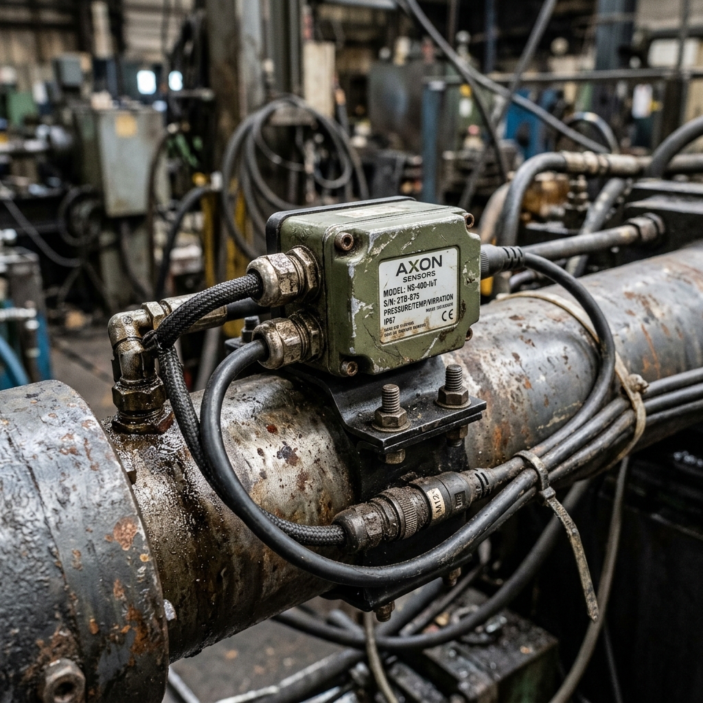 IoT Smart Sensor Integration on Hydraulic Cylinder