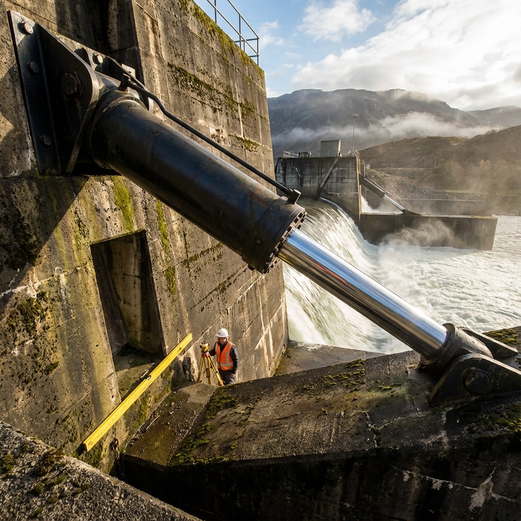 Hidroelektrik Santral Kapak Silindiri